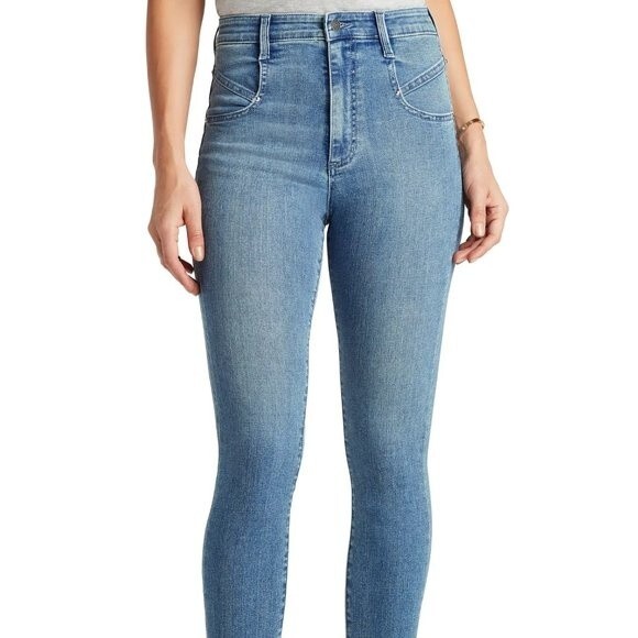 Sam Edelman The Stiletto 2.0 Super High Rise Skinny Jeans  Size 26 NWT - Picture 7 of 7